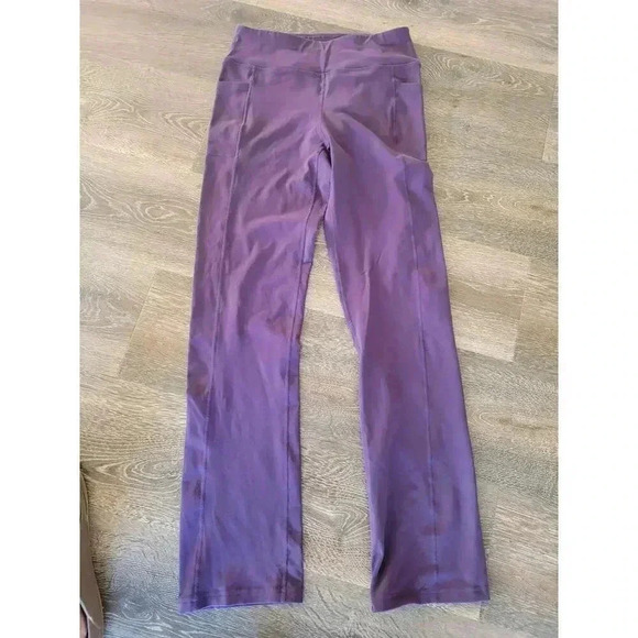 Skechers Purple Bootcut Leggings Womens size Medium #7 - Picture 1 of 4